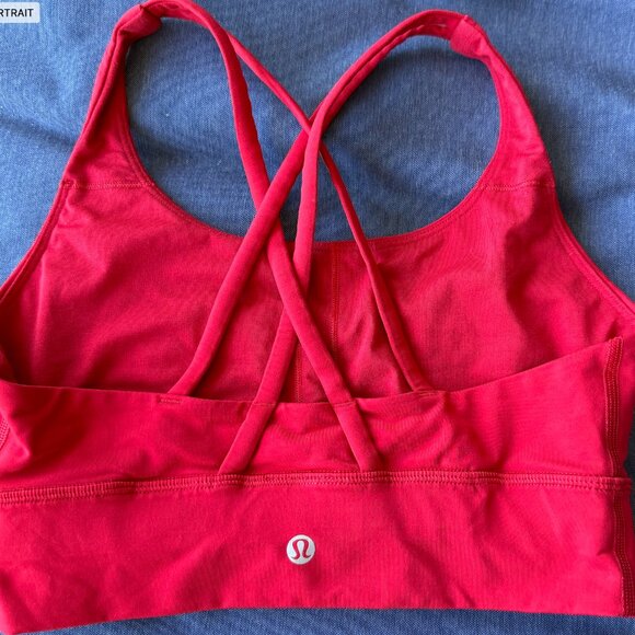 Lululemon Free to Be Wild Bra — Size 6, Red - Picture 2 of 4